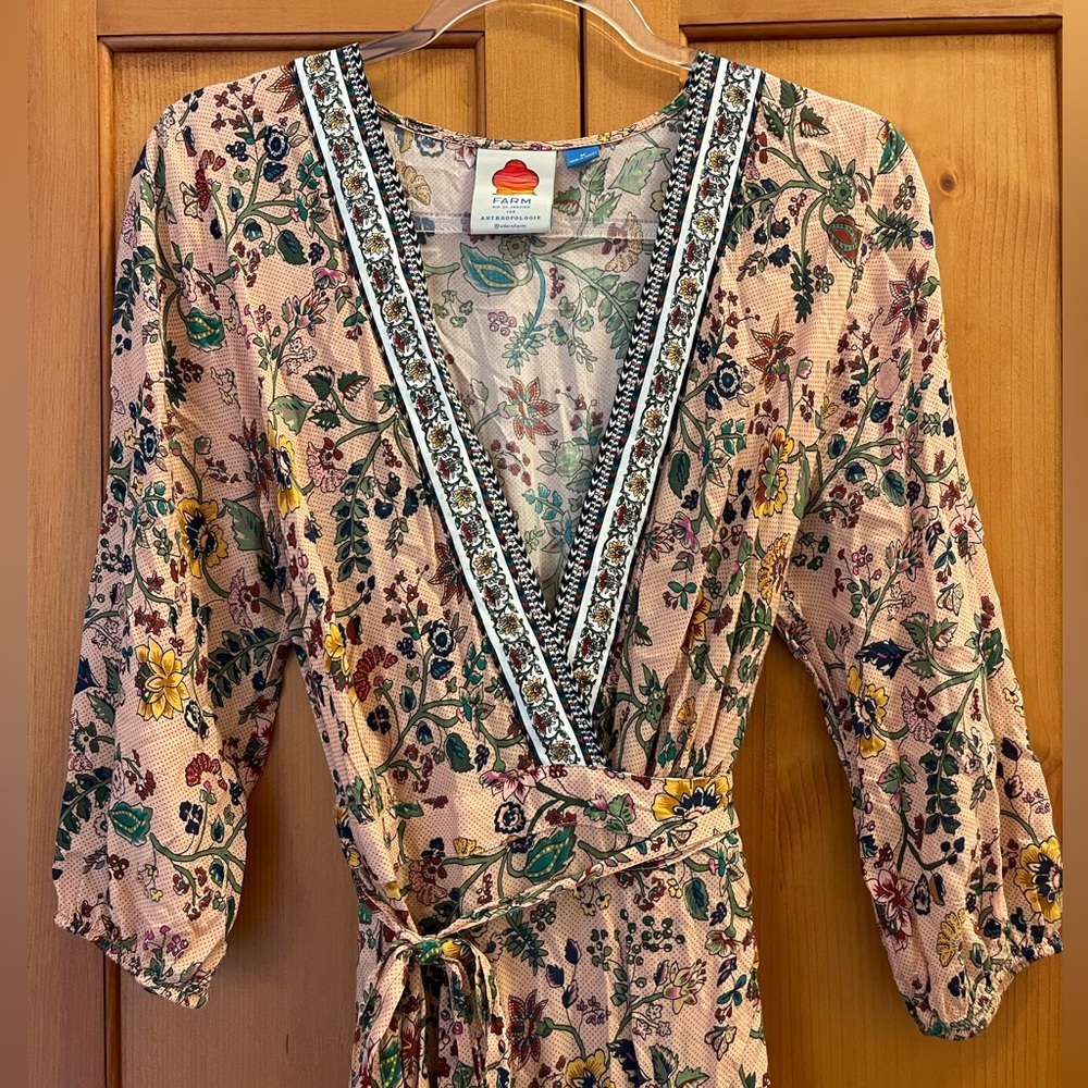 Wrap Dress by Farm Rio for Anthropologie